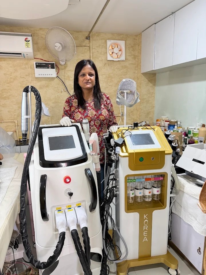 Advanced skincare equipment at New Look by Suruchi