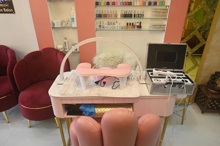 Dedicated nail art station at New Look by Suruchi